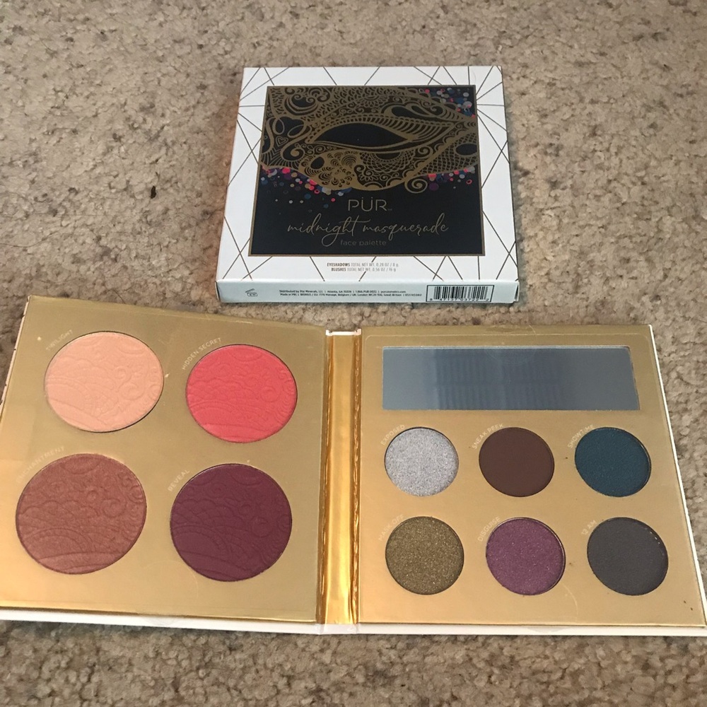 PUR Midnight masquerade face palette